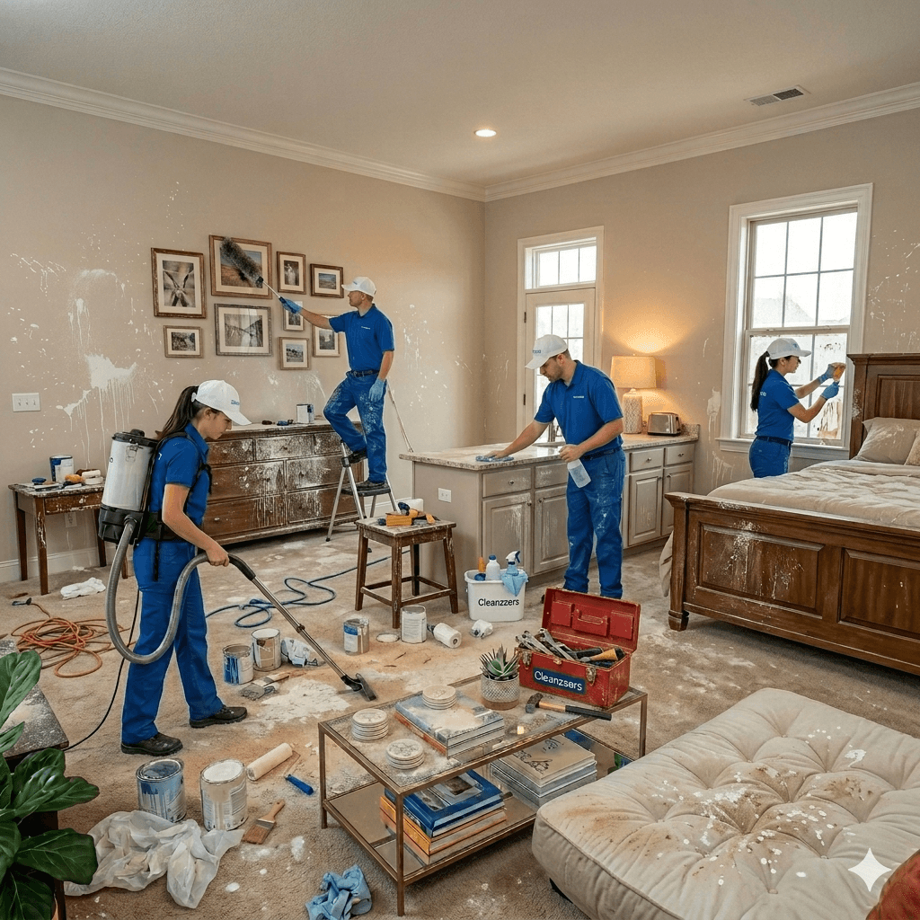 Post Interior Deep House Cleaning