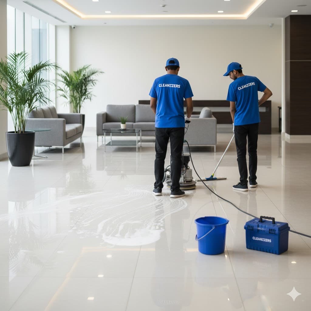 Cleaning work 16